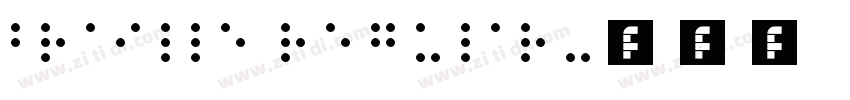 Braille Regular字体转换